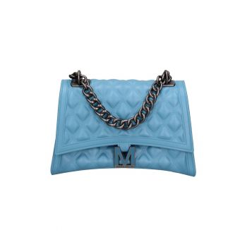 Geanta crossbody matlasata cu clapa