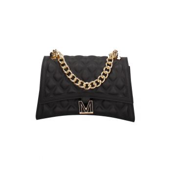 Geanta crossbody matlasata cu clapa