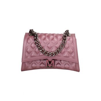 Geanta crossbody matlasata cu clapa