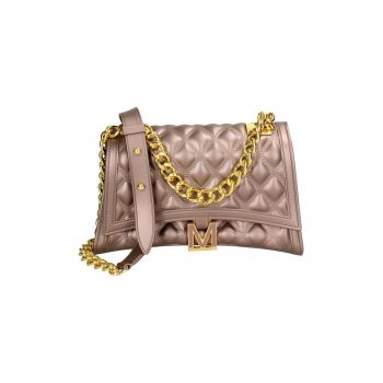 Geanta crossbody matlasata cu clapa