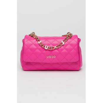 Geanta crossbody matlasata de piele ecologica