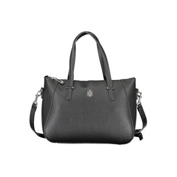 Geanta Dama din piele ecologica - Negru - 34 X 25 X 12