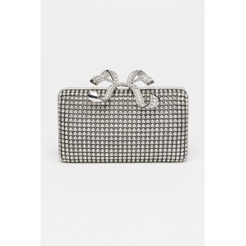 Geanta plic minaudiere cu cristale