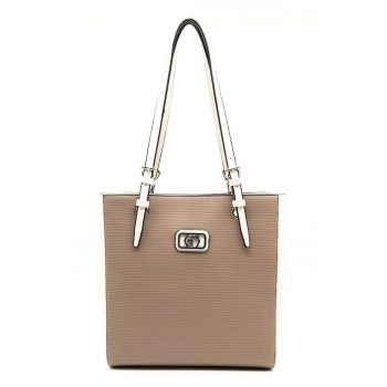 Geanta shopper de piele ecologica
