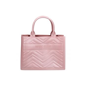 Geanta tote de piele ecologica cu logo
