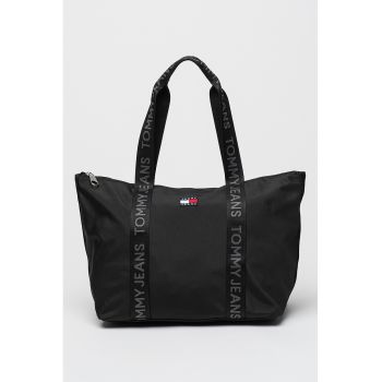 Geanta tote din material textil cu logo