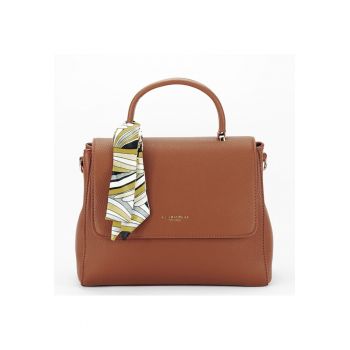 Geanta camel  cu esarfa FS1026 14 15600