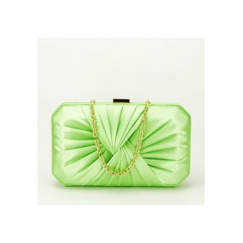 Geanta clutch DYX3335-5 05 - Verde mar - 12x20.5x4