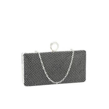 Geanta clutch negru Ruby 07 10837