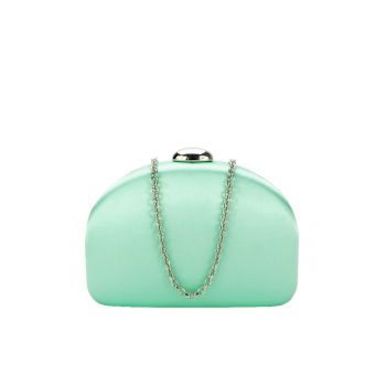 Geanta clutch verde menta - DYX3335-1 01 - 12.5x19x4.5 cm 12887