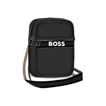 Geanta crossbody cu detaliu logo discret