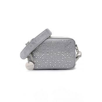 Geanta crossbody cu strasuri Fleur