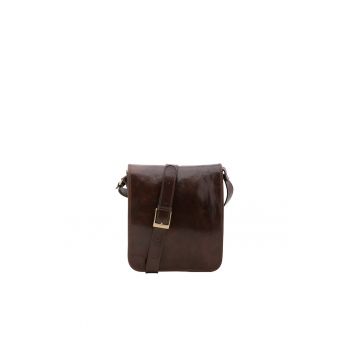 Geanta crossbody de piele cu bareta ajustabila