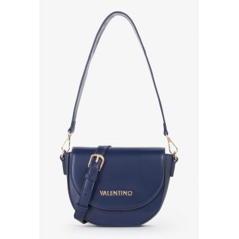 Geanta crossbody de piele ecologica cu logo