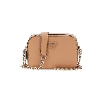 Geanta crossbody de piele saffiano sintetica Noelle