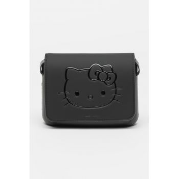 Geanta crossbody din piele ecologica cu design Hello Kitty