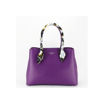 Geanta dama cu esarfa F2573 13 Violet 14380