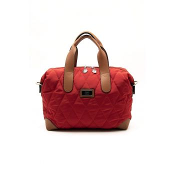 Geanta duffle cu logo - Maro