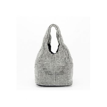 Geanta eleganta cu pietricele BJH-702 05 Negru 13291