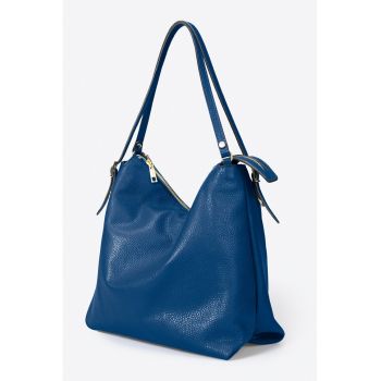 Geanta hobo de piele