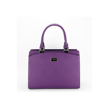Geanta medie violet Jeffery 13 12544