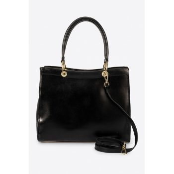 Geanta tote de piele