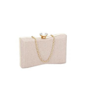 Geanta clutch sampanie BJH-22718 05 13314