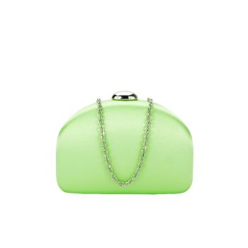 Geanta clutch verde