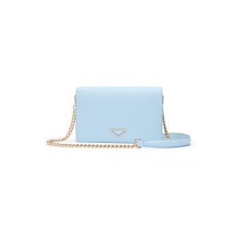 Geanta crossbody cu bareta de lant Talaegyn