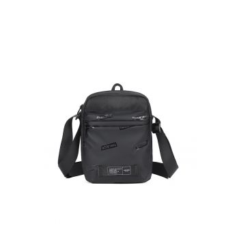 Geanta crossbody cu detalii logo
