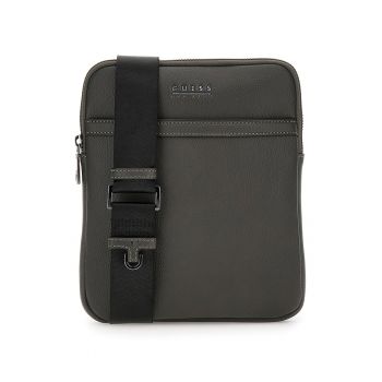 Geanta crossbody cu logo Milano Flat