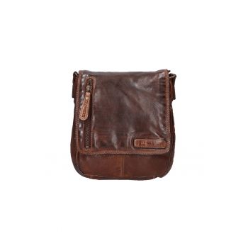 Geanta crossbody de piele cu bareta ajustabila