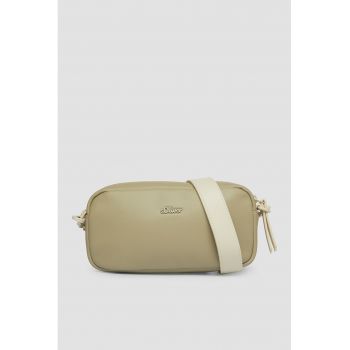 Geanta crossbody de piele ecologica cu bareta detasabila