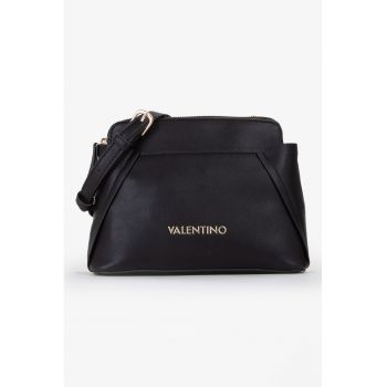 Geanta crossbody de piele ecologica cu logo