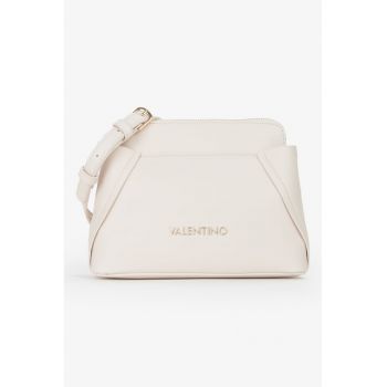 Geanta crossbody de piele ecologica cu logo