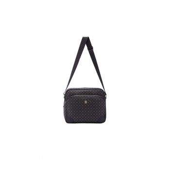 Geanta crossbody de piele ecologica cu model