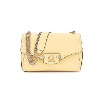 Geanta crossbody din piele ecologica cu clapa Nastra