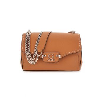 Geanta crossbody din piele ecologica cu clapa Nastra
