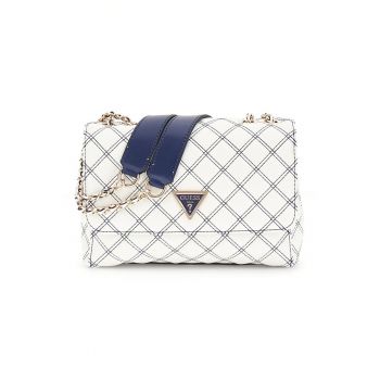 Geanta crossbody din piele ecologica cu logo