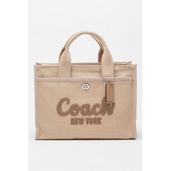 Geanta tote din material textil cu logo brodat Cargo