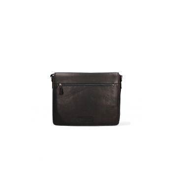 Geanta uni crossbody de piele cu bareta ajustabila