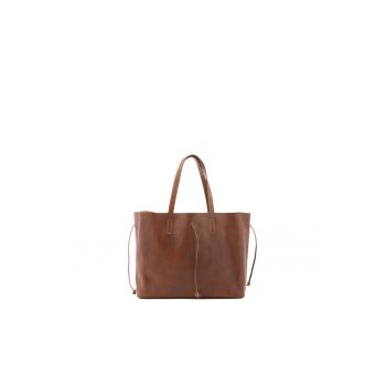 Geanta unisex de piele