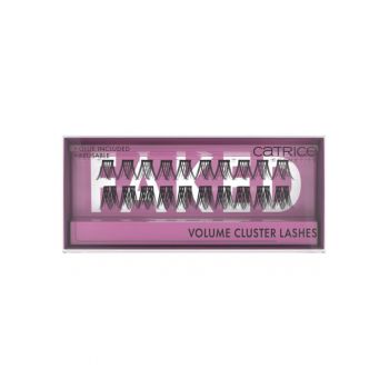 Gene false  Faked Volume Cluster Lashes - Black - 1 pereche