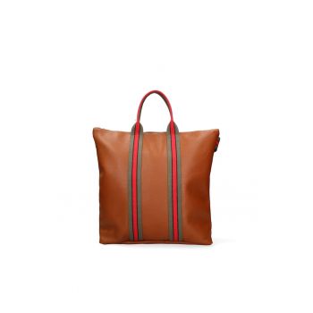 Rucsac tote de piele