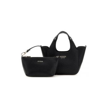 Set de geanta shopper si etui din piele ecologica