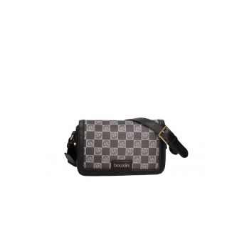 BRACCIAINI - Geanta crossbody de piele ecologica