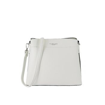Geanta alba medie  F8515 15 17106