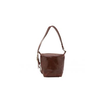 Geanta bucket de piele