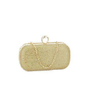 Geanta clutch cu pietricele BFL-1061 05 Argintiu 10833