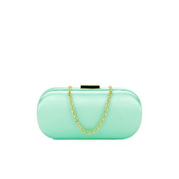 Geanta clutch verde menta DYX3335-4 05 12907